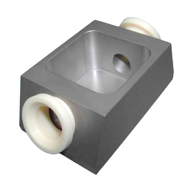 Photo of the grey Liquid Cell HORIBA