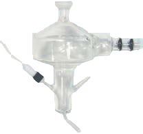 Photo of the CMA Cyclonic Spray Chamber equipped HORIBA