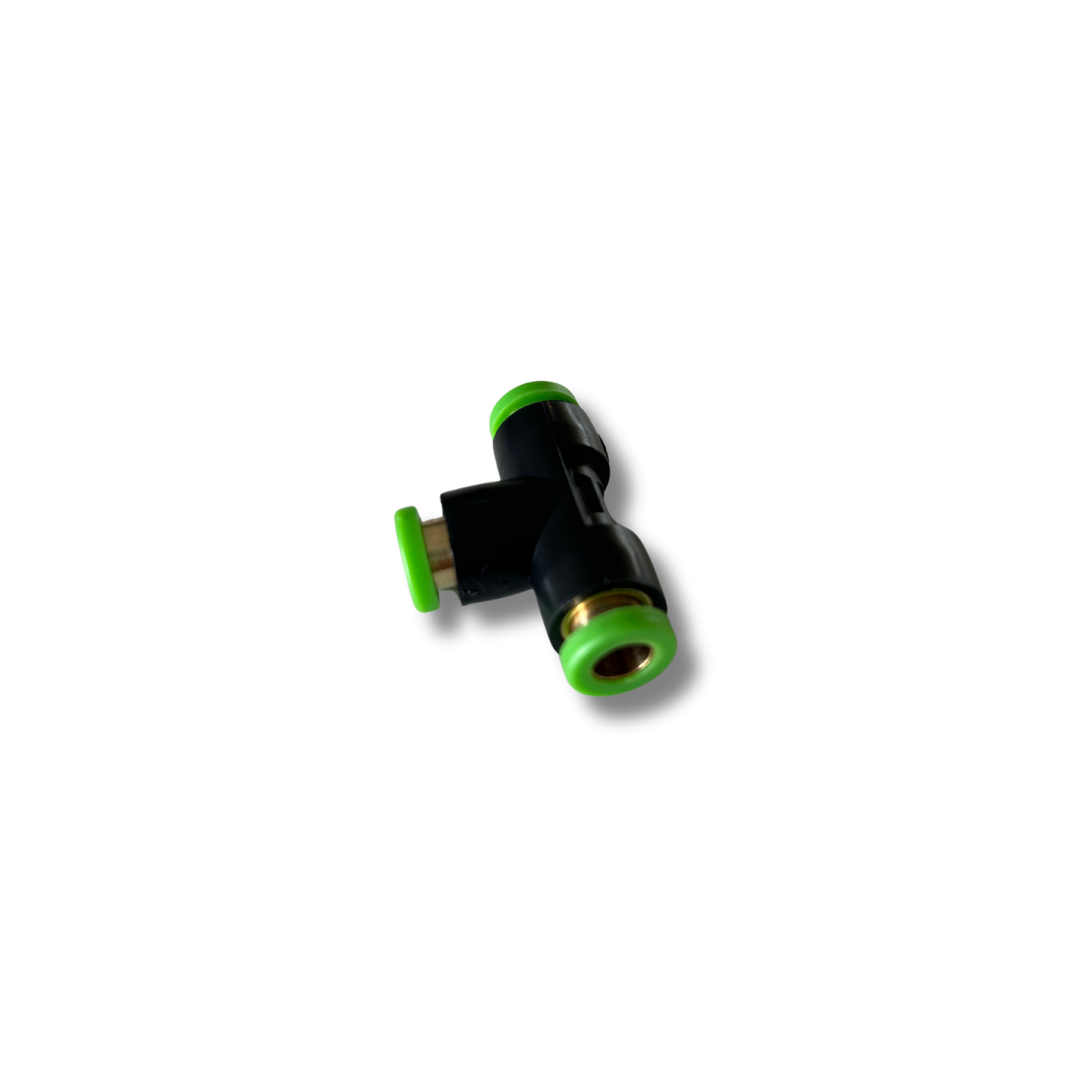 Photo of a green/black Connector Te HORIBA