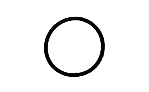 Photo of black O-RING S22 HORIBA