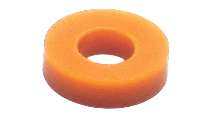 Photo of the orange Spacer in brush assembly HORIBA
