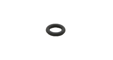 Photo of one black O-ring