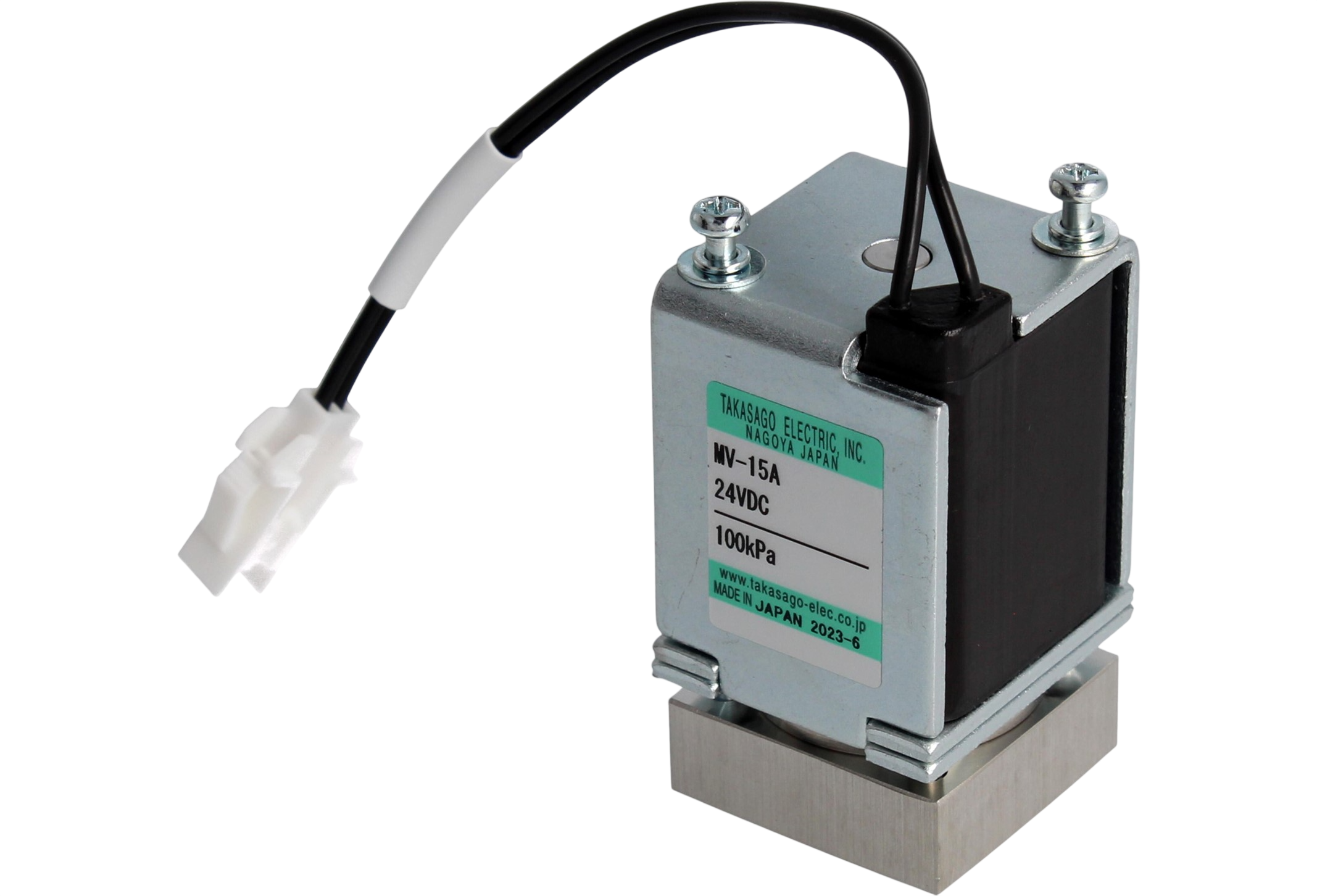 Photo of the Electrovalve for EMIA-Pro HORIBA instrument