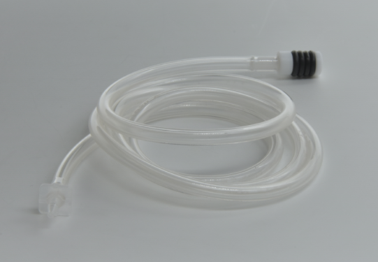 Photo of Capillary for Drain with connector supplied with Cyclone Chamber HORIBA