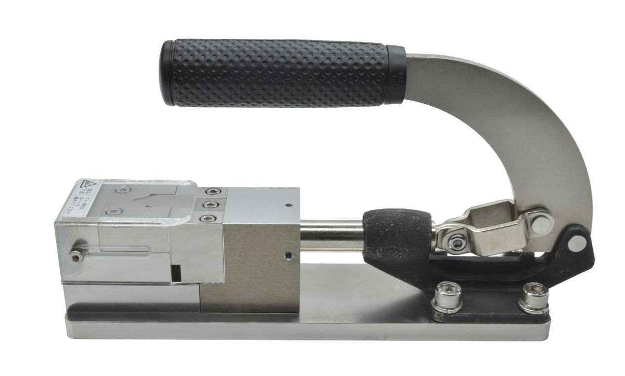 Photo of the Manual press for all Ni or Sn capsules HORIBA