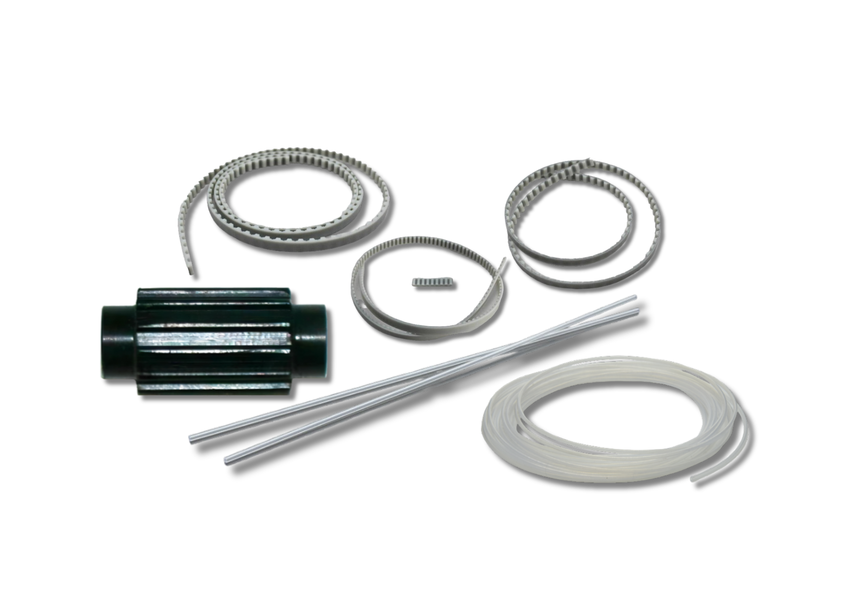 Photo of the differents elements for the auto sampler maintenance kit