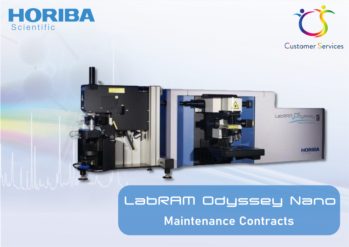 Flyer LabRAM Odyssey nano maintenance contracts HORIBA
