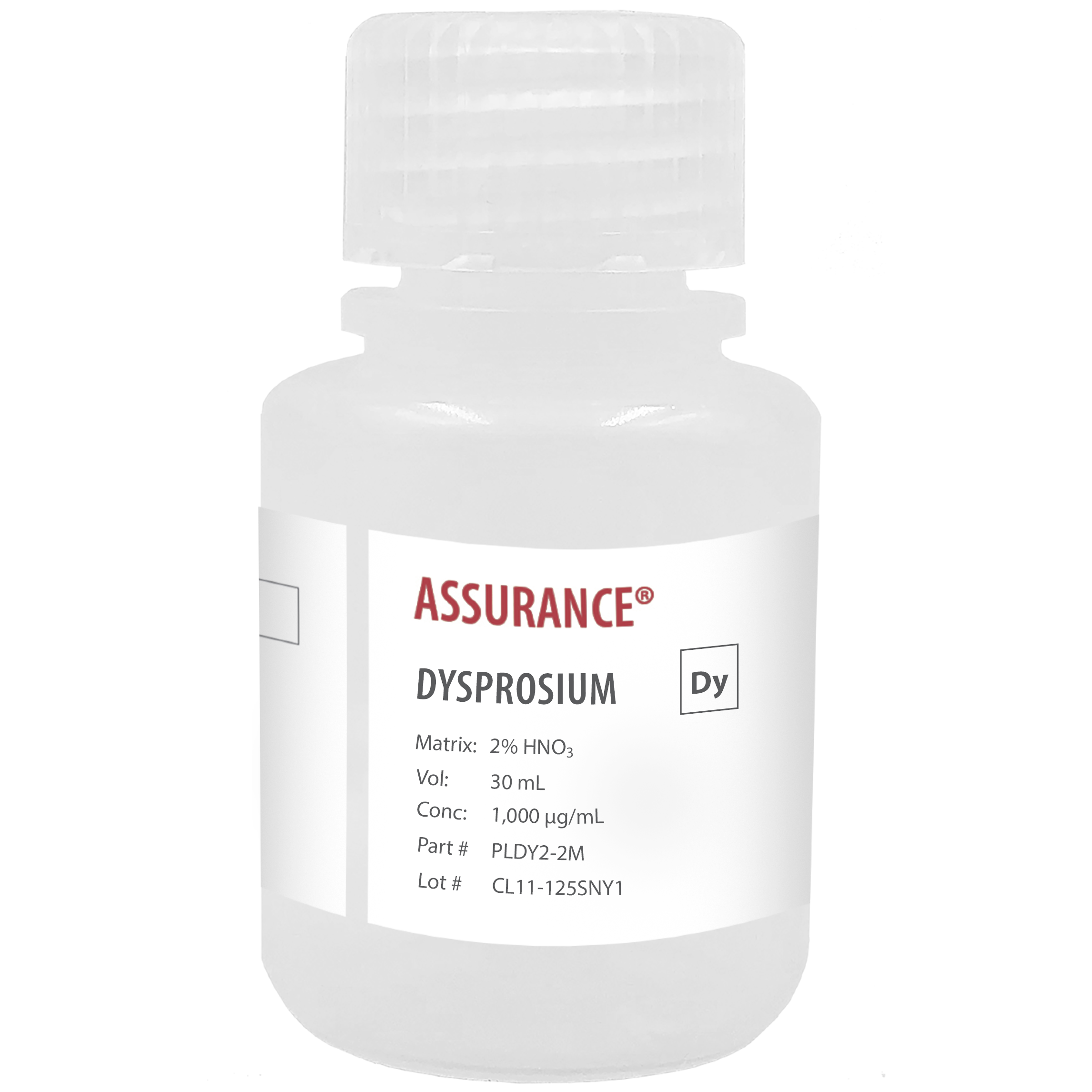 Dysprosium, 1,000 µg/mL, for AA and ICP, 30 mL HORIBA