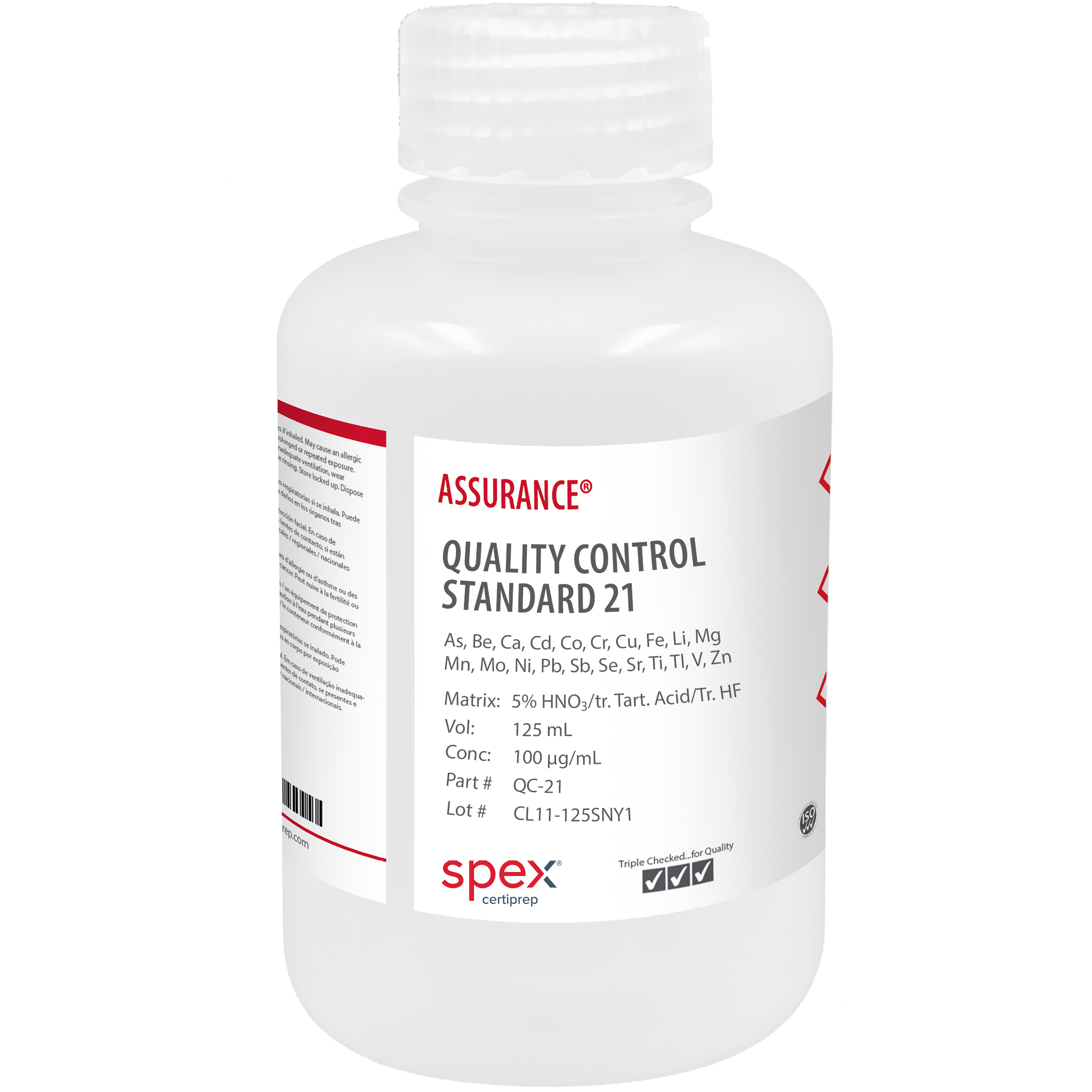 Photo of Quality Control Standard 21 bottle HORIBA