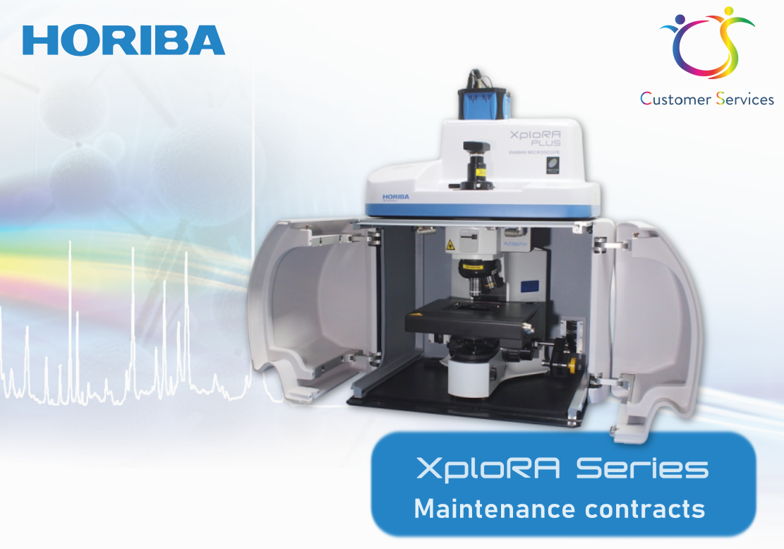 XploRA Series flyer maintenance contract HORIBA