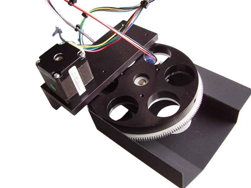 Photo of the Filter Wheel for iHR instrument front view