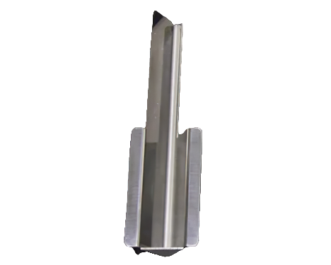 Photo of the Feeder "V chute" type for Dry module HORIBA