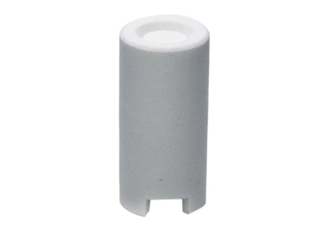 Photo of a white Crucible stand ceramic HORIBA / Creusets HORIBA