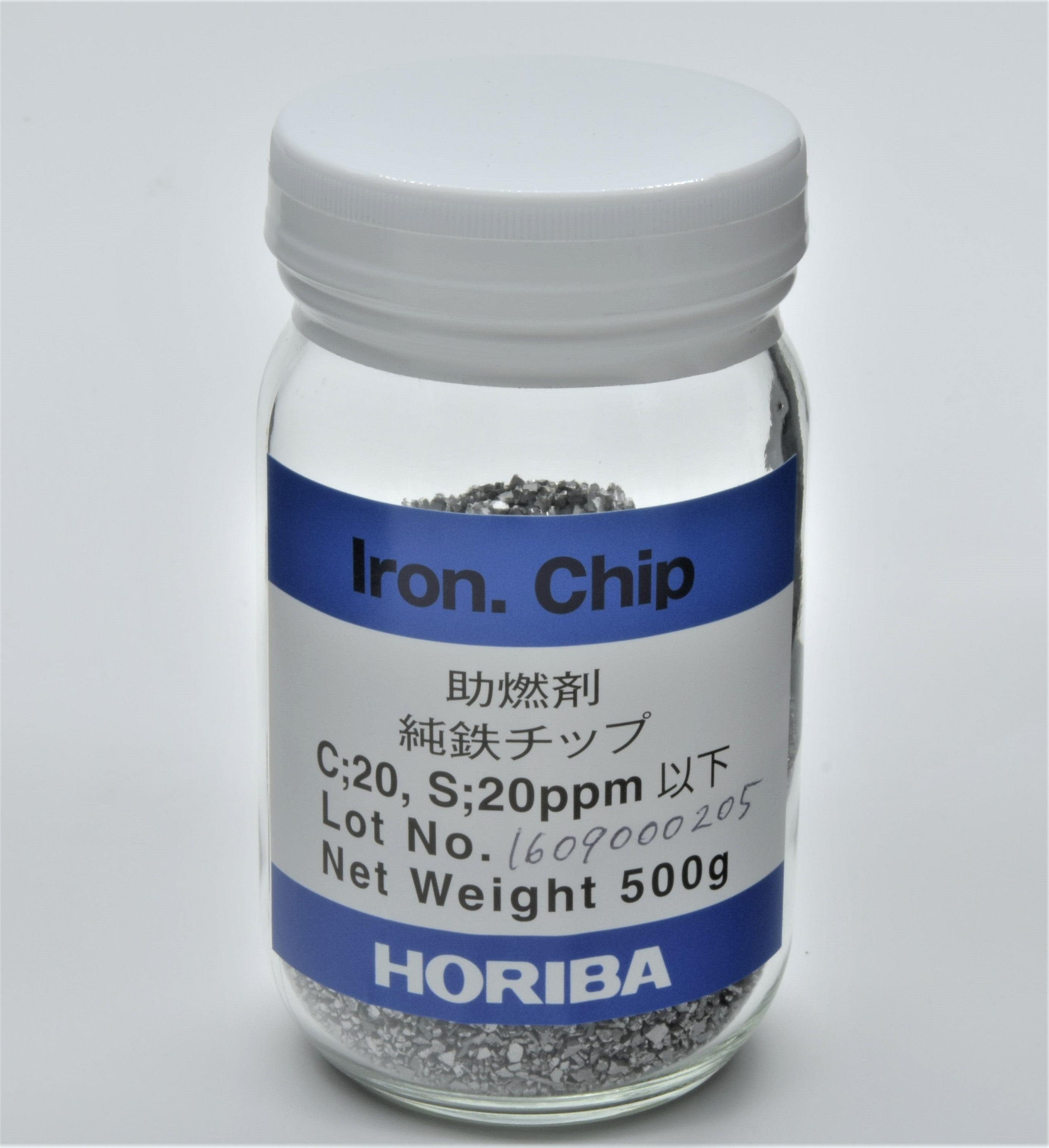 Photo of Accelerator Pure Iron TIP bottle HORIBA