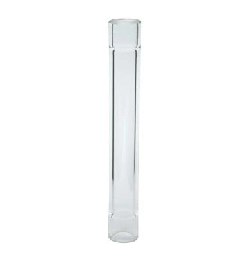 Photo of transparent pyrex glass reagent tube HORIBA