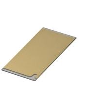 High index Glass Slide coated with a gold film HORIBA