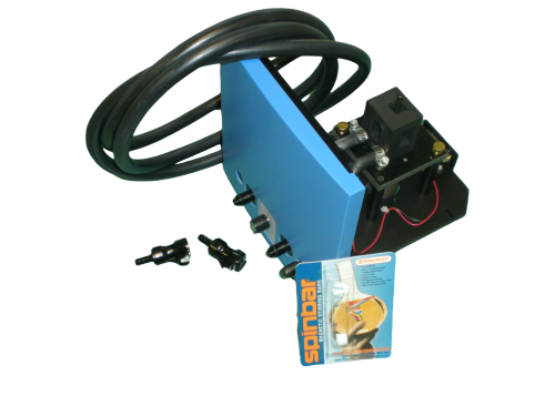 Photo of the Thermostatted single cuvette holder HORIBA