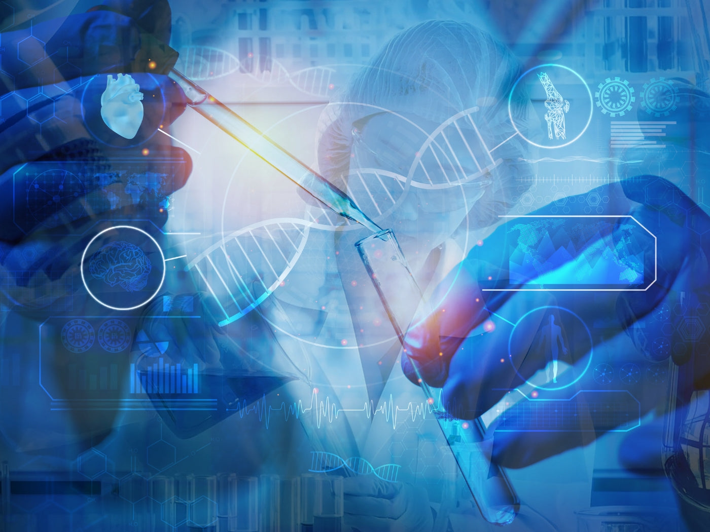 Laboratory, analysis and sample