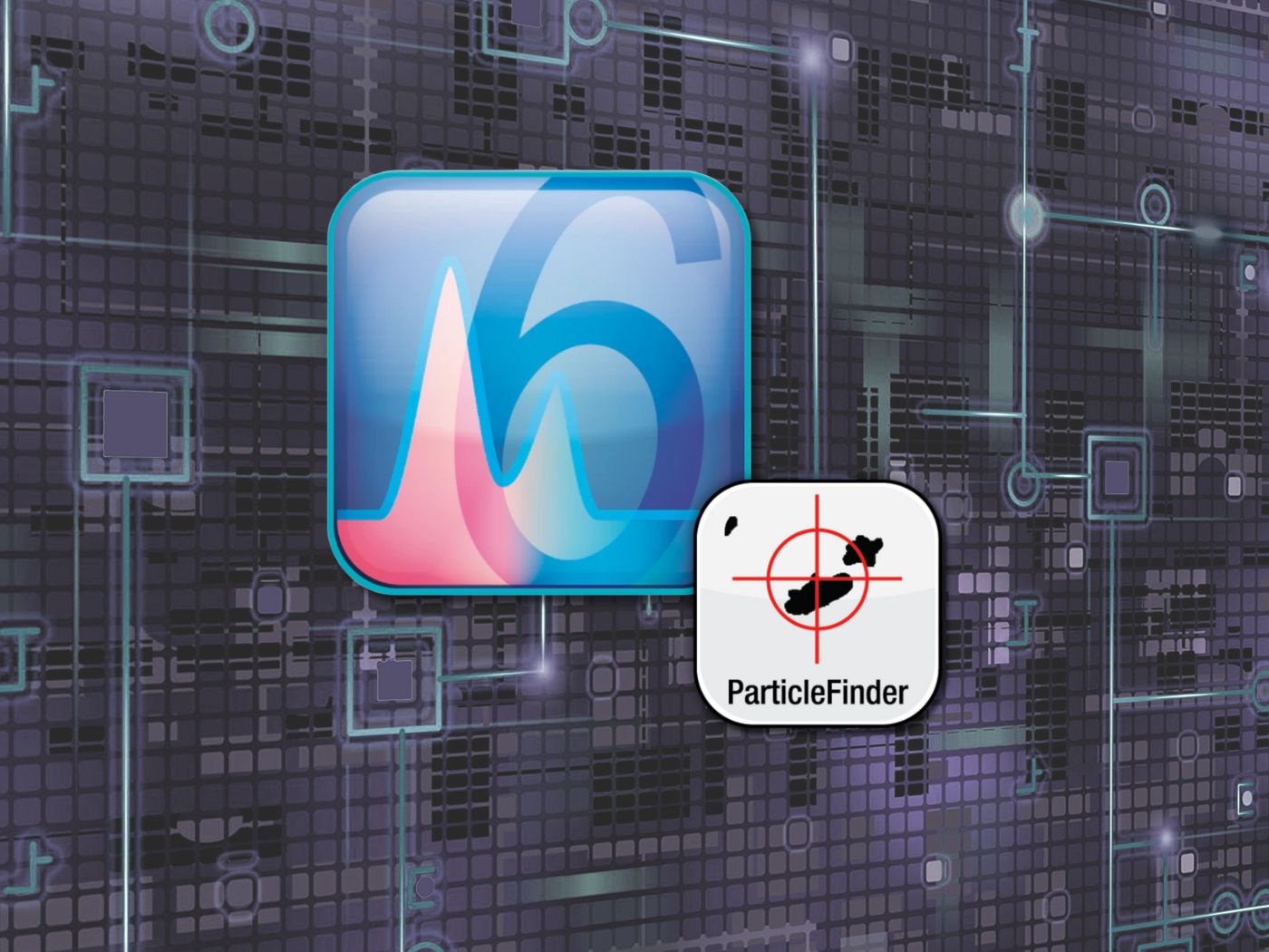 Background upgrade with LabSpec6 and ParticleFinder Icon