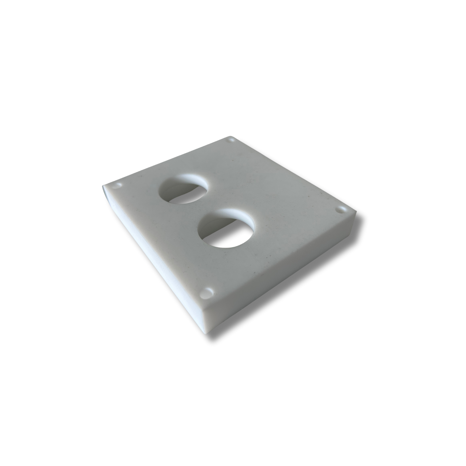 Photo of the white Teflon Spacer