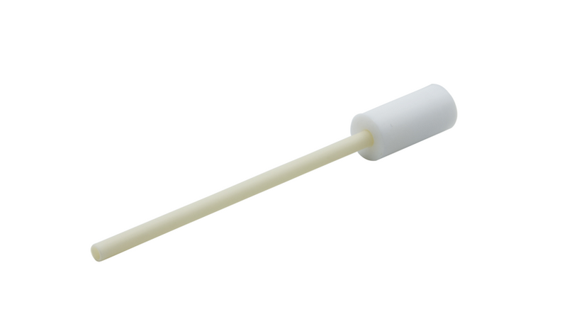 Photo of a white Alumina Injector Tube with an Insert Teflon HORIBA (1)