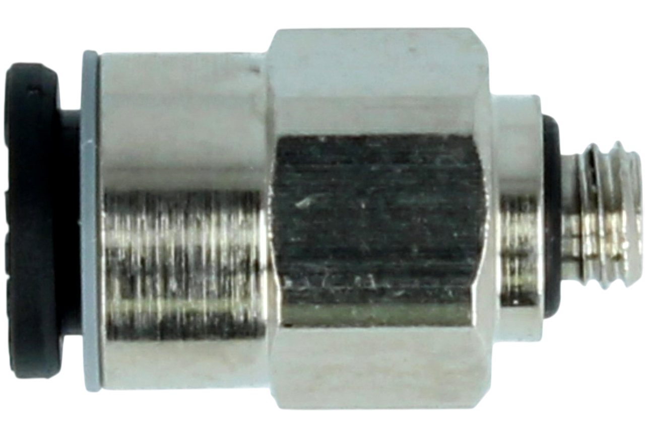 Photo of the Male Straight Connector 6mm