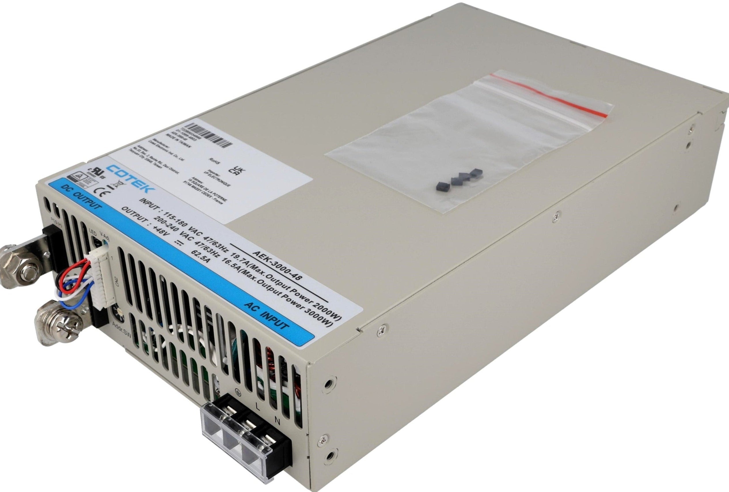 Photo of the Power Supply 44V for ICP OES spectrometer