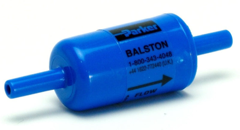 Photo of the blue Balston Filter HORIBA