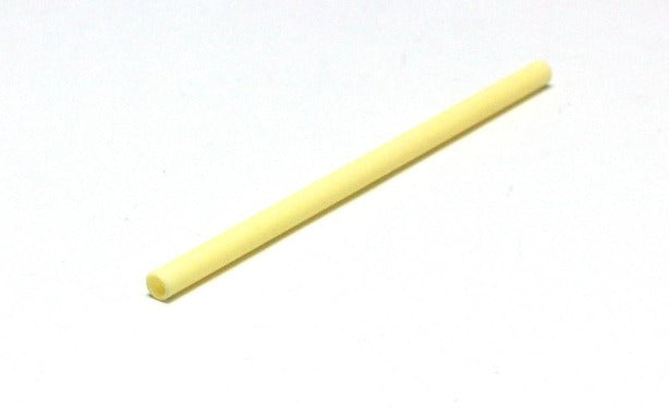 Photo of a yellow Alumina Injector Tube HORIBA