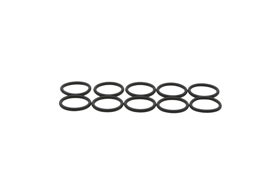 Photo of the black set O-Rings for EMGA instrument