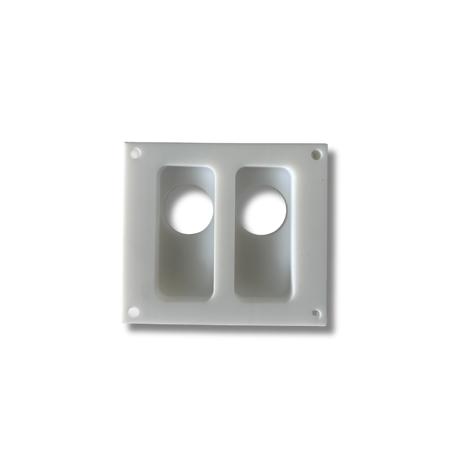 Photo of the white Teflon Spacer