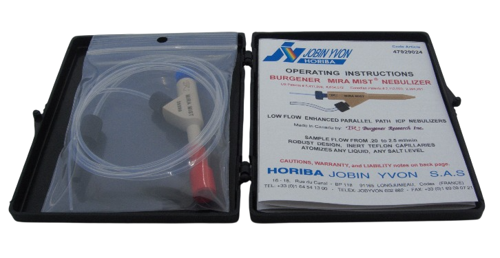 Photo of the Parallel Flow Nebulizer Type Miramist HORIBA
