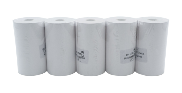 Photo of 5 white paper roll for SLFA