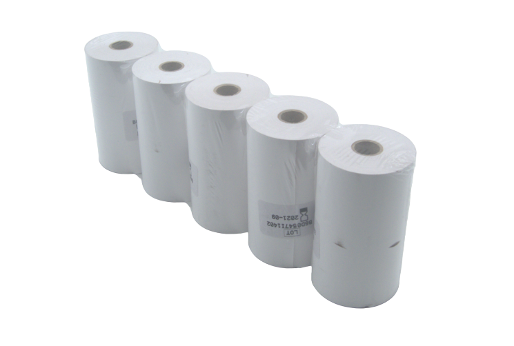 Photo of 5 white paper roll for SLFA