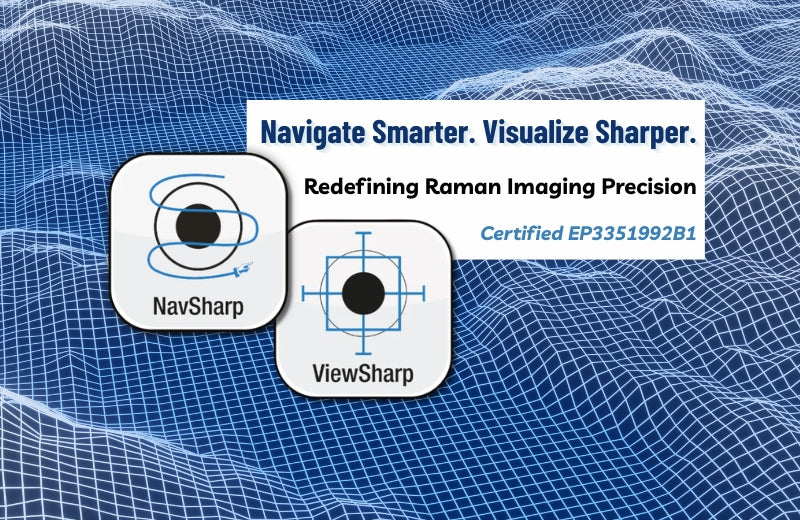 Blue topography background with ViewSharp and NavSharp application icon