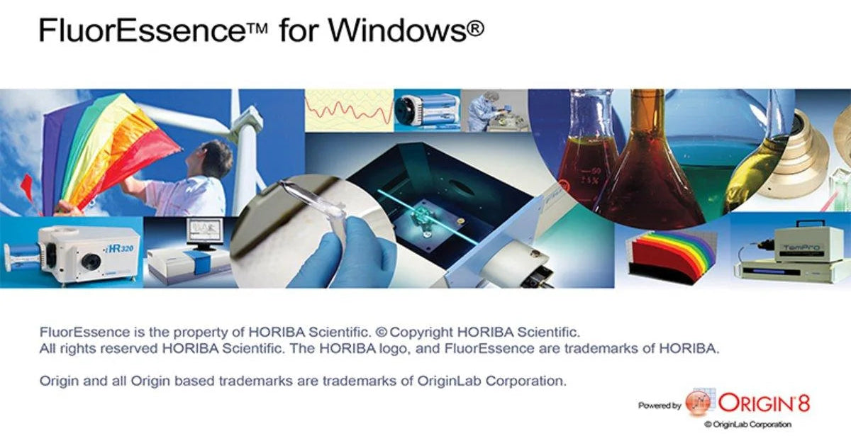 Photo of the HORIBA FluorEssence software