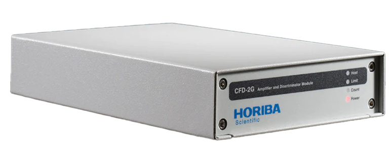 Photo of an Amplifier and Discriminator Module CFD-2G-B (side face) HORIBA (2)