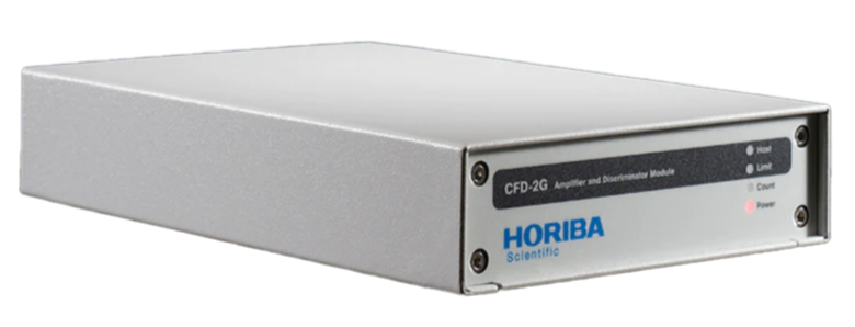 Photo of Amplifier and Discriminator Module CFD-2G-B (side face) HORIBA (2)