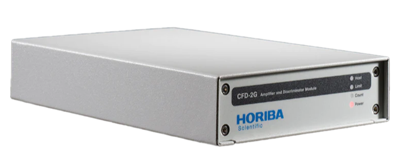 Photo of an Amplifier and Discriminator Module CFD-2G-A (side face) HORIBA (2)