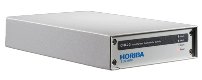 Photo of Amplifier and Discriminator Module CFD-2G-B (side face) HORIBA (2)
