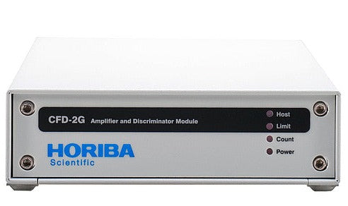 Photo of an Amplifier and Discriminator Module CFD-2G-CH (Front face) HORIBA