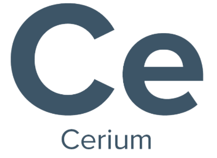 Photo of Cerium Symbol HORIBA