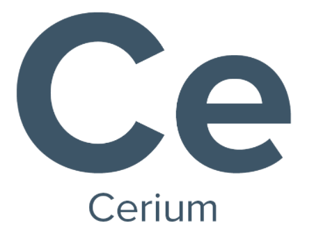 Photo of Cerium Symbol HORIBA