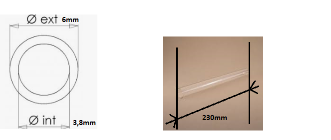 Photo and Draw of the LN dewar sample holder HORIBA