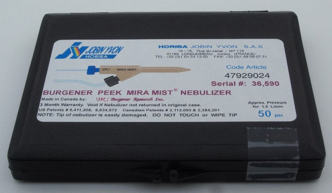 Photo of the Parallel Flow Nebulizer Type Miramist in a box HORIBA (3)