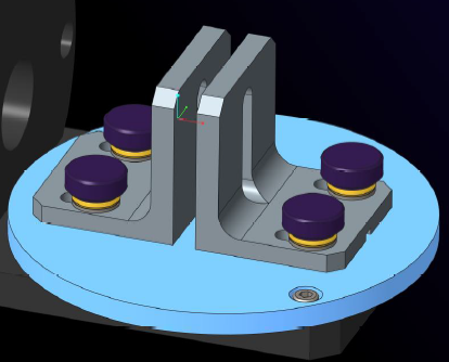 Draxw of a Transmission Cell for UVISEL HORIBA